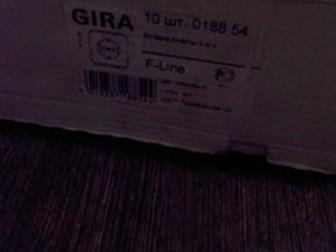   Gira 0188 54, F - Line, Made in Germany,  , ,   7 ,    ,  