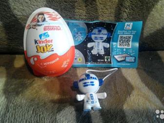 1 -  2018,  Kinder Joy Star Wars               R2D2    /50,   2 -   ,                      