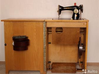 Швейная машинка производства завода им, Калинина 1970г,  с ножным приводом,  В хорошем состоянии, но требует настройки, т, к,  рвет нитку, в Ярославле