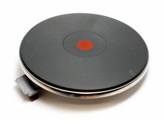 Эл, конфорка EGO 2000W D=180 mm  Оригинальный код: 12, 18474, 040  Чугунная типа блин,  С нержавеющим ободом,  Три спирали нагрева,  Четыре контакта подключения: в Кирове