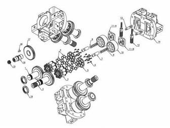       Rexroth A8VO28/55/80/107/140/160/200 56331545  