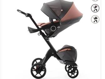 Stokke Xplory v5 Athleisure :coral:black :-- --  ( ,           