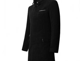 Свежее изображение Мужская одежда Мужское пальто Burberry Woolen Coat 32484948 в Москве