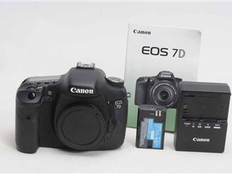    Canon EOS 7D 18MP DSLR Camera Body 33268976  