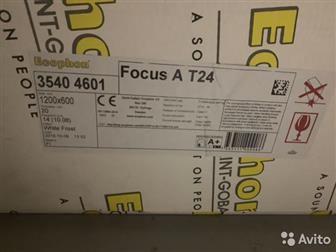 ������ 1, ���������� ������ Focus A T24 PE 600x600�20 (���� ����� Frost), Ecophon-20,16��, �2,  ���������� ������ Focus A �24 PE 1200�600�20 (���� ����� Frost), � ������