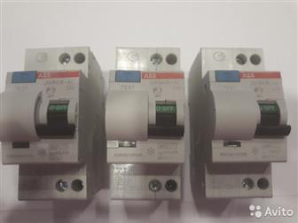 ���������������� ������� ABB 4-�������� DS204 AC-C40/0,03 6 �������, �/� � ������� 1 �����(3000 ������), ��� ������� ABB 2-�������� DSH941R C25 30mA ��� ��, �/� � ������