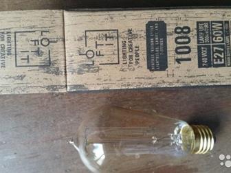 �������� Loft 60w ������ � 27, � ������� �����, �����, � ���������, ���� � ������ �����, � ������