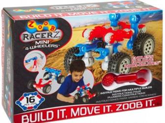 ZOOB: Inventors kit- 2900Lunar parthfinder- 2300Mini 4 Wheeler- 1100Zoob 55-1700Zoob 65-2300Zoob 125(  )-3700,   :  