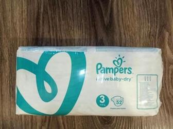 Pampers  Active Baby-Dry (3) 6-10  52 ,    , :    