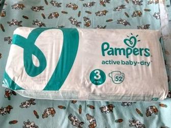  Pampers active baby-dry 3     6-10 ,      52 ,   , ,     ,     