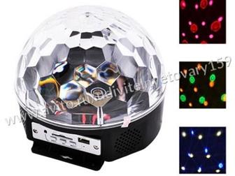    - LED Magic Ball Light MP3     ,  !       