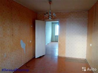 Продается трехкомнатная квартира, в центре микрорайона Канищево, Площадь  63 кв, м, комнаты смежно-изолированные, требует ремонта,  Новый лифт,   Кухня 7, 5 кв, в Рязани