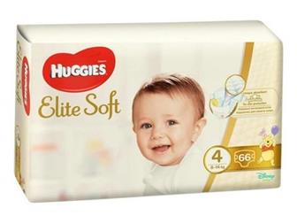  Huggies  Elite Soft 1 ( 5 ) 84 : 750 , 2 (4-6 ) 82 : 750 , 3 (5-9 ) 80 : 1150 , 4 (8-14 ) 66 : 1200 , 5 (12-22 )  