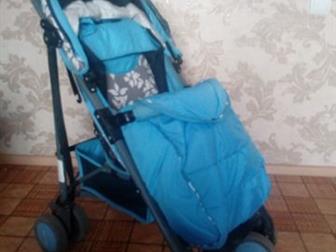 продам детскую коляску,  хорошее состояние,  регулируемая подставка для ног,  пять позиций спинки,  теплая накидка на ножки,  складываетсяСостояние: Б/у в Воронеже