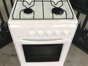 Общие данные: Габариты: 85х50х60 см Рабочий стол: эмаль Тип конфорок: 4 газовые Мощность: Передняя левая - 1,3 кВт Передняя правая - 2,1 кВт Задняя левая - 1,3 кВт в Воронеже